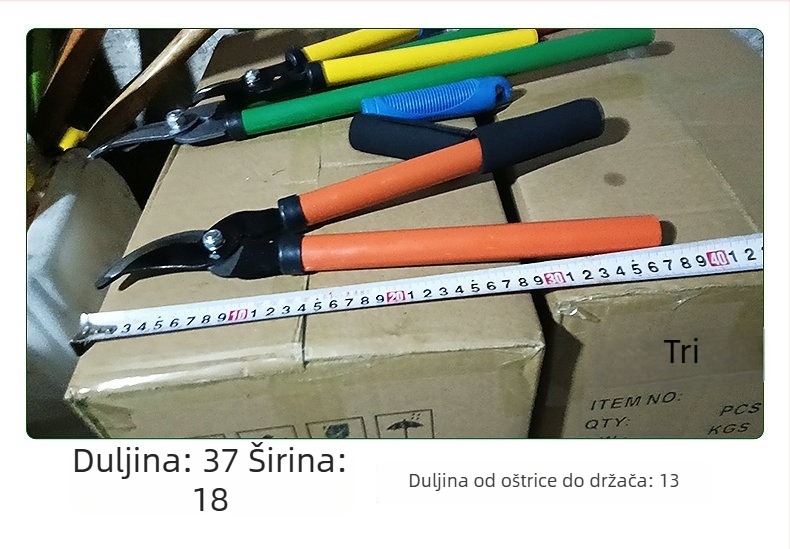 Škare za rezanje voćaka, snažne oštrice za debele grane, alat za uređenje krajolika