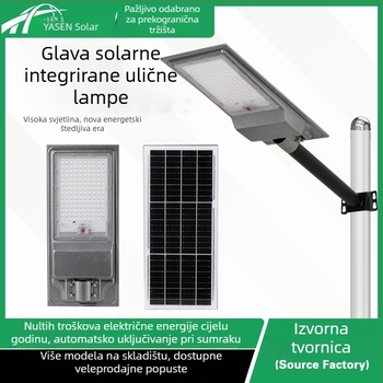 Solarna vanjska rasvjeta za kućni vrt – IP65 LED, 100W, 6V, Daljinski upravljač, Životni vijek 5–8 godina