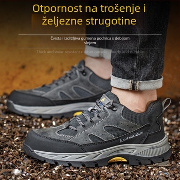 Sigurne cipele za električare — otporne na udarce i probijanje, čelični prst, niski gornji dio, mikrovlakna koža + mreža, otporne na habanje