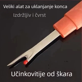 Veliki alat za uklanjanje šavova za križno šivanje i šivanje odjeće