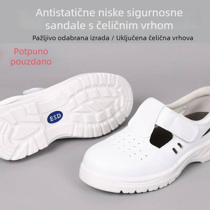 PU sigurnosne cipele, srednje visoke, antistatične, izolacijske, protiv udara i probijanja