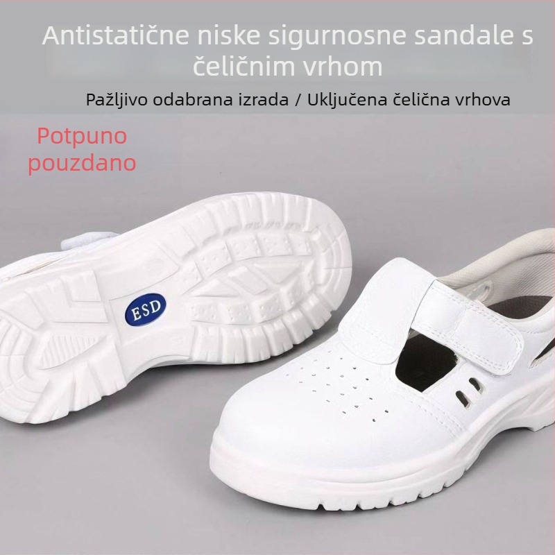 PU sigurnosne cipele, srednje visoke, antistatične, izolacijske, protiv udara i probijanja