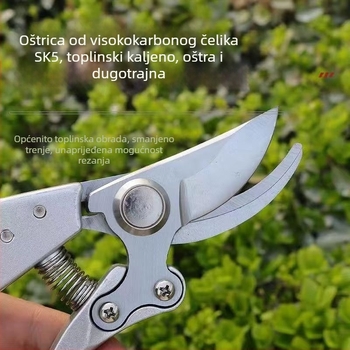 Višenamjenske škarice za podrezivanje za vrt i dom, uvoz — za podrezivanje voćnih stabala, cvijeća, grana i bonsaija