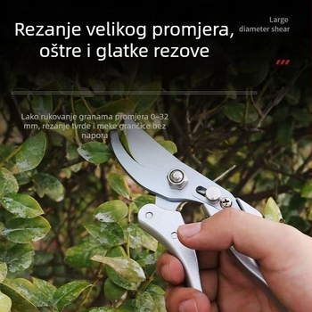 Višenamjenske škarice za podrezivanje za vrt i dom, uvoz — za podrezivanje voćnih stabala, cvijeća, grana i bonsaija