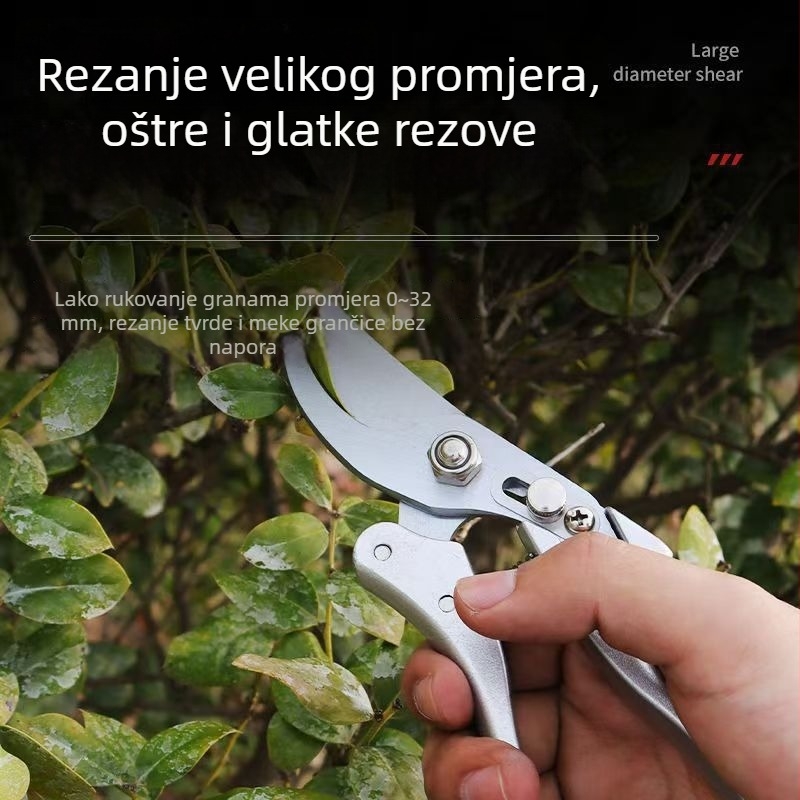 Višenamjenske škarice za podrezivanje za vrt i dom, uvoz — za podrezivanje voćnih stabala, cvijeća, grana i bonsaija