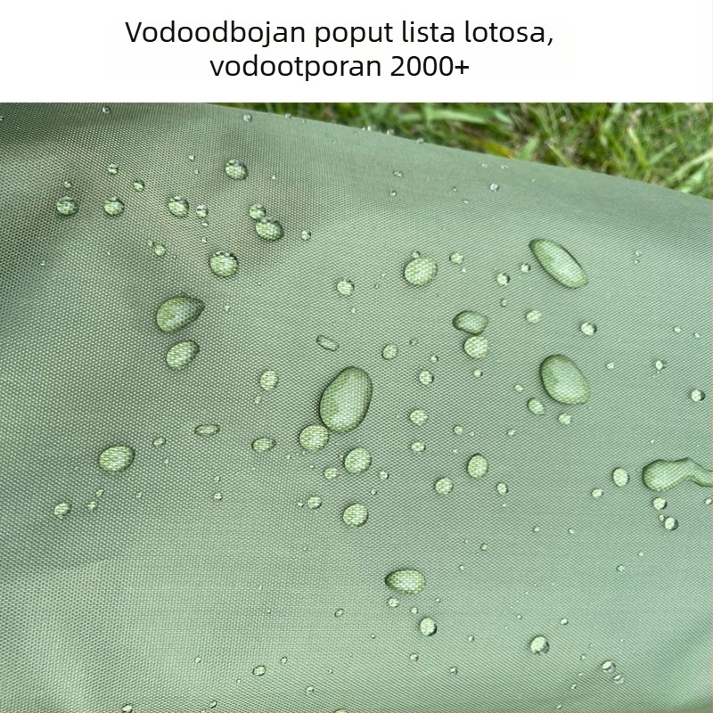 Branch Road Vanjska kamping vodootporna tkanina za šator, šesterokutni podni mat i otporan na vlagu
