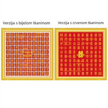 Set za križno šivanje s veselim motivom, platno 9CT, više od 95% materijala