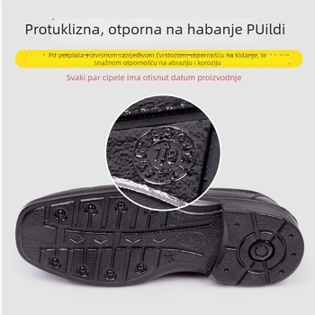 Shield King izolirane radne cipele – koža od mikrovlakana, niski gornji dio, izolirane cipele