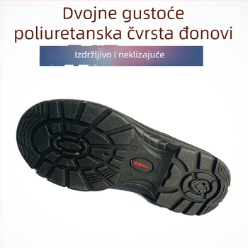 Izolirane cipele za električare, 6kV izolacija, cijelu godinu, gornji dio od velura, zaštita od udara i habanja
