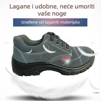 Izolirane cipele za električare, 6kV izolacija, cijelu godinu, gornji dio od velura, zaštita od udara i habanja