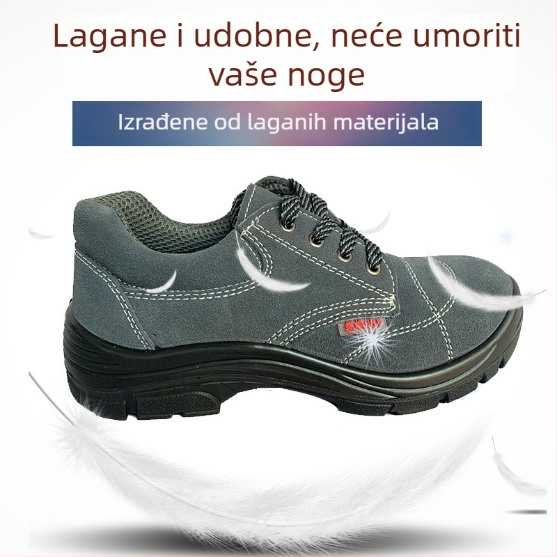 Izolirane cipele za električare, 6kV izolacija, cijelu godinu, gornji dio od velura, zaštita od udara i habanja