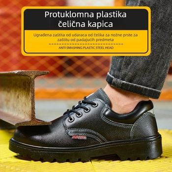 Izolirane cipele za električare, Honggu, koža goveda, čelični prst, zaštita od udara