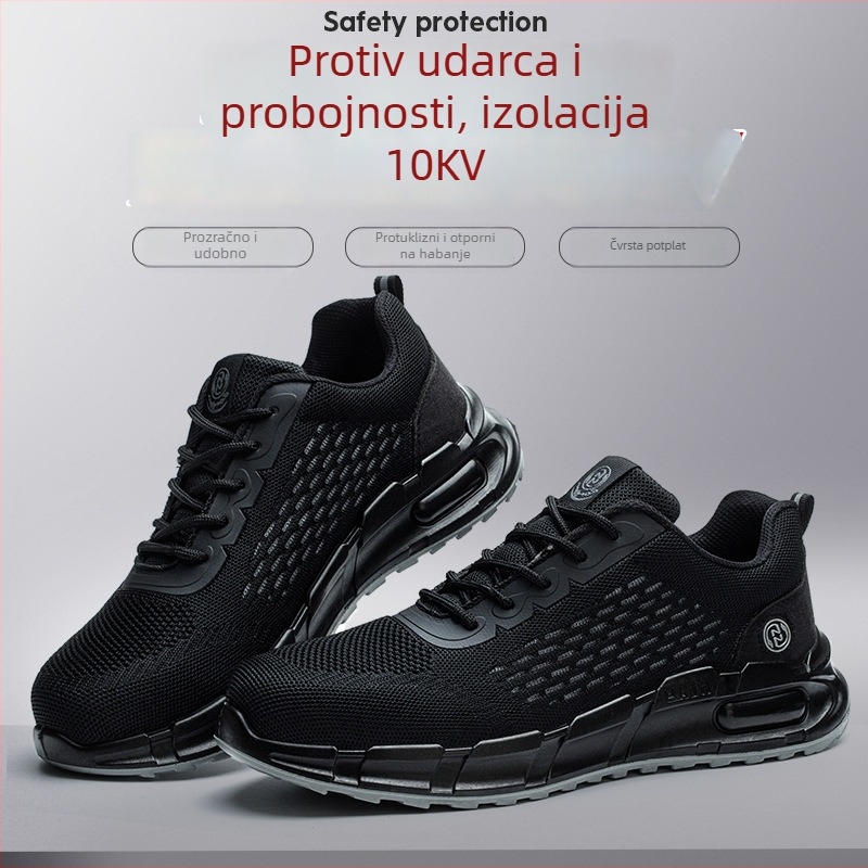 Izolirane cipele 10 kV, zaštita od udara i probijanja, otporne na habanje, gornji dio od mrežice, niskog profila