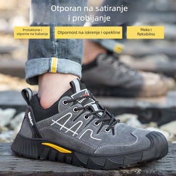 Zavarivačke radne cipele s čeličnim prstom – otporne na udarce i proboj, izolirane, lagane, otporne na habanje