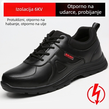 Maibang izolirane zaštitne radne cipele, čelična kapica, zaštita od probijanja i udara, plastična potplata, 6kV izolacija