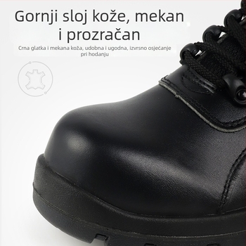 Shield King izolirane cipele za zaštitu od kože krave, s niskim gornjim dijelom