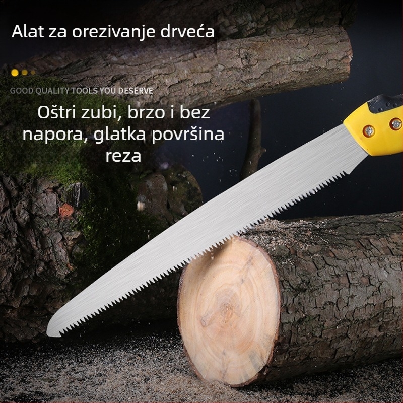Ručna pila za drvo za stolarske poslove i obrezivanje drveća – vanjski vrtni alat
