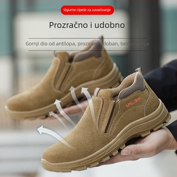 Cipele za sigurnost s čeličnim prstom, izolirane do 6 kV, zaštita od probijanja i lomljenja, lagane i otporne