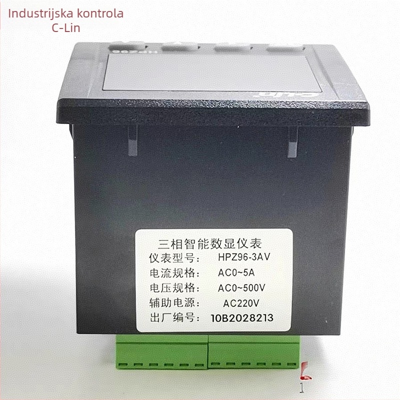 HPZ96-3AV Pametni trofazni mjerni instrument za električne parametre, prikazuje struju i napona A/B/C