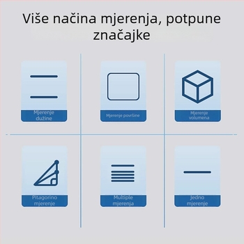 Dongcheng Prijenosni laserski mjerač udaljenosti – do 40 m