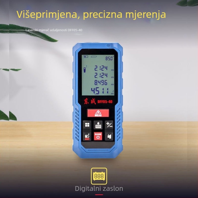 Dongcheng Prijenosni laserski mjerač udaljenosti – do 40 m