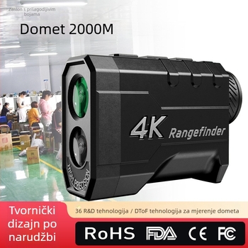 DTOF golf rangefinder s laserom – visoka preciznost mjerenja udaljenosti s teleskopom u realnom vremenu