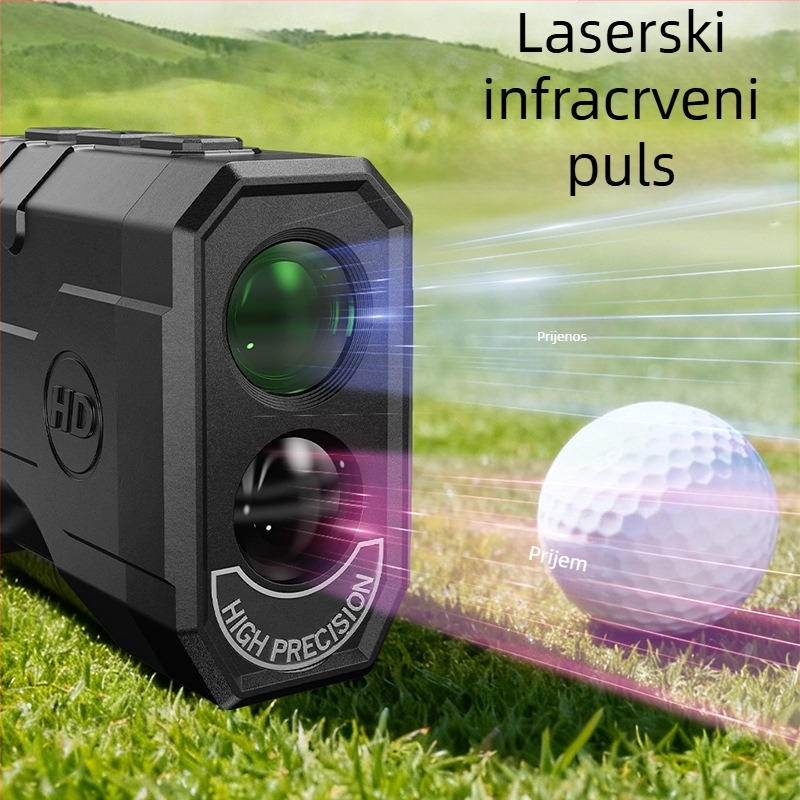 DTOF golf rangefinder s laserom – visoka preciznost mjerenja udaljenosti s teleskopom u realnom vremenu