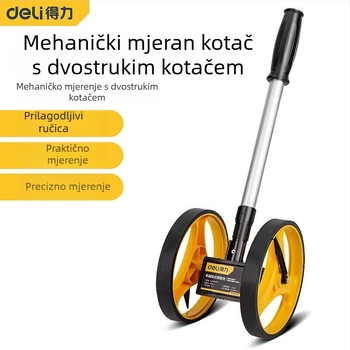 Deli ručni mjerač udaljenosti DL330062, raspon mjerenja 099999.9m, točnost 5%mm