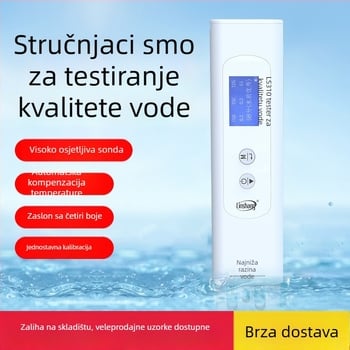 Linshang LS310 više-parametarski analizator kvalitete vode – rasponi COD/TOC i UV275, razlučivost COD/TOC 0,01 mg/L, UV275 0,001 AU/cm, napajanje 2x AA baterije