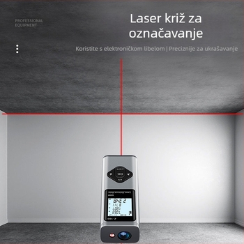 Zhenbing MX-range laserski mjerač udaljenosti - ručni infracrveni mjerni alat za unutarnje uređenje i montažu