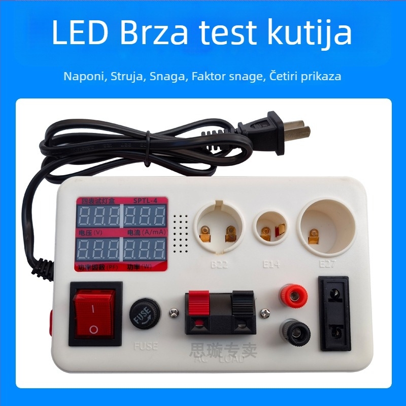 BLNK Quick test lamp — Višenamjenski mjerni instrument za snagu, raspon napona 0-300 V, struja 5 A, točnost A