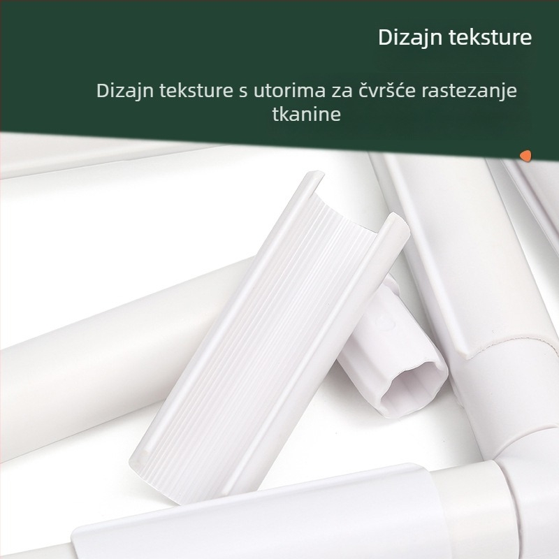 Klip-on četvrtasti plastični okvir za križni bod – minimalistički DIY alat za šivanje