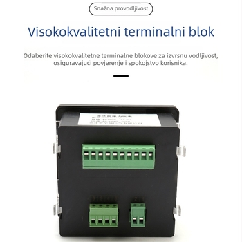 PD818E-9S4 Trofazni višenamjenski digitalni mjerni uređaj, ampermetar i voltmetar, Rolandfu