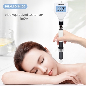 Digitalni pH tester s bijelim kućištem, novi model