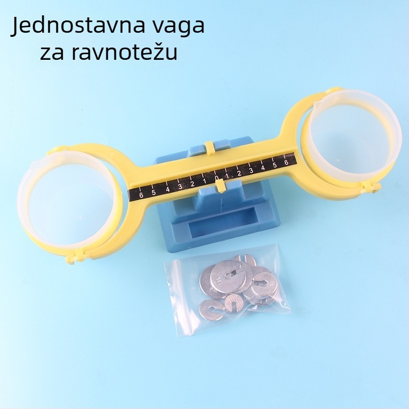Liuxin edukativna vaga – plastični mjerni uređaj za učenike, 589 g