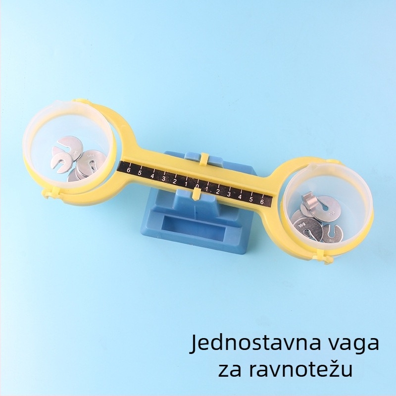 Liuxin edukativna vaga – plastični mjerni uređaj za učenike, 589 g