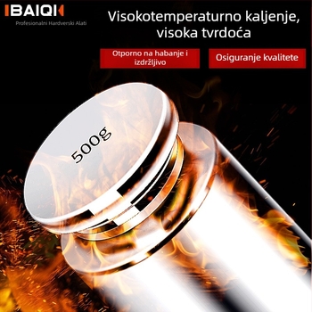 Baiqi M1 Standardni skup kalibracijskih masa, 0,5 kg, blokovi od nehrđajućeg čelika za analitičke vage