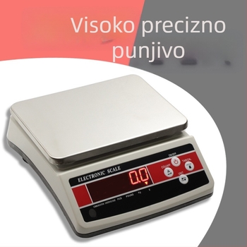JM-CZ Elektronička vaga s velikom pločom, kapacitet 3-30 kg, rezolucija 0.1 g