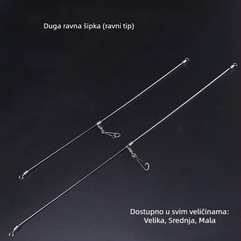 Ribarska vaga za balans - nehrđajući čelik, poluplutajući, pravilan tip, dizajn s jednom linijom | Brand: Happy fishing friends | Podrijetlo: Kina