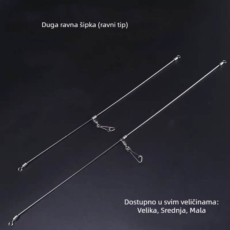 Ribarska vaga za balans - nehrđajući čelik, poluplutajući, pravilan tip, dizajn s jednom linijom | Brand: Happy fishing friends | Podrijetlo: Kina