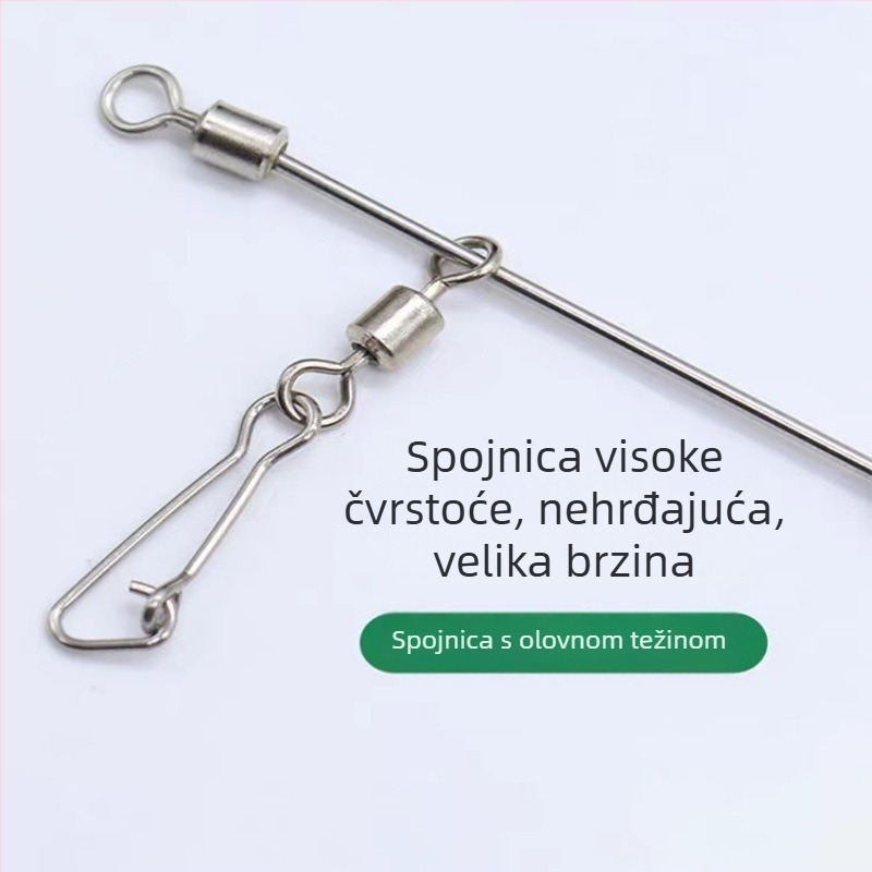 Balans za morski ribolov – pravokutnog tipa, poluplutajući, dodatak za duge hvatove (nerđajući čelik, bakreno premazivanje)