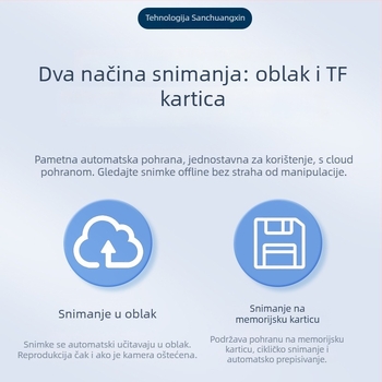 IP kamera s 3,6 mm objektivom, 2560 horizontalna rezolucija, IR do 25 m, PoE +12V napajanje, radna temperatura -20°C do 60°C