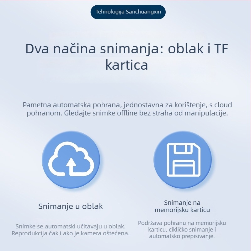IP kamera s 3,6 mm objektivom, 2560 horizontalna rezolucija, IR do 25 m, PoE +12V napajanje, radna temperatura -20°C do 60°C