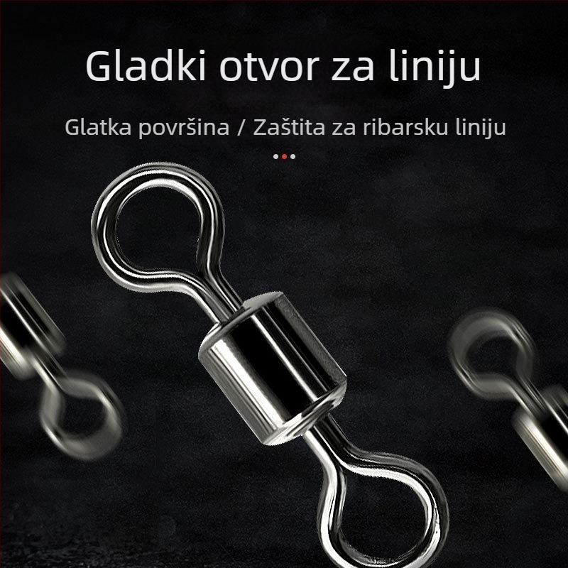 Svjetleći skup kuglica s okretanjem prstena – karbonska čelik i plastika – Shareshark