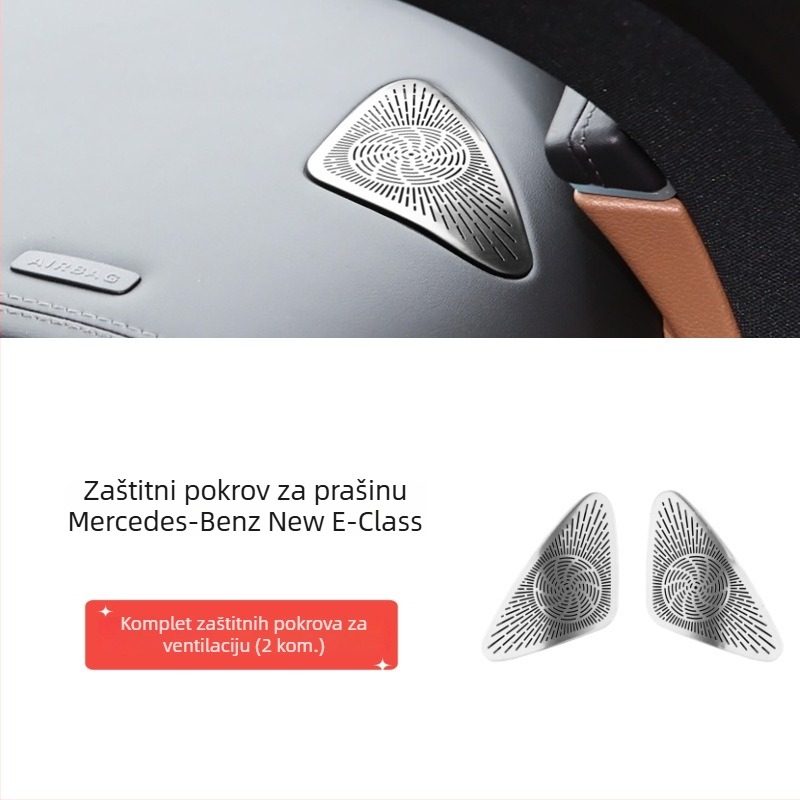 Metalni poklopac zvučnika na vratima za Mercedes-Benz E-Class (E260L/E300L) – unutarnja naljepnica Berlin Sound