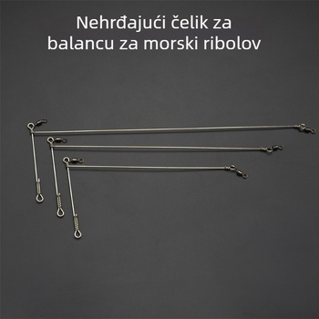 Držač ravnoteže za morski ribolov (Tip: Ravnotežni držač; Marka: Zuochen Fishing Gear; Materijal: Nehrđajući čelik; Okret: Amerikanski okret)