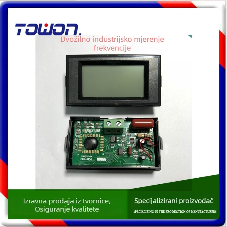 D69-HZ LCD digitalni mjerač i mjerač frekvencije