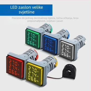 VaneAims FXB16-22FSVA digitalni mjerni uređaj za napone, AC24-500V ulaz/izlaz, raspon 24-500V