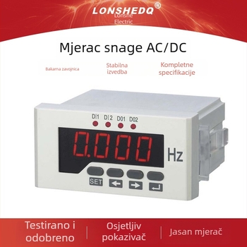AC-DC mjerač snage s analognim i digitalnim zaslonom, pomorski tip, podrijetlo Zhejiang, marka Langsheng