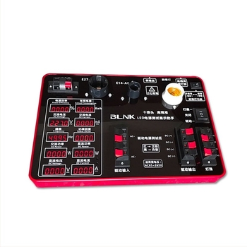 Deset u jednom tester napajanja za upravljač zaslona — mjeri struju, napon, faktor snage i frekvenciju; LED test